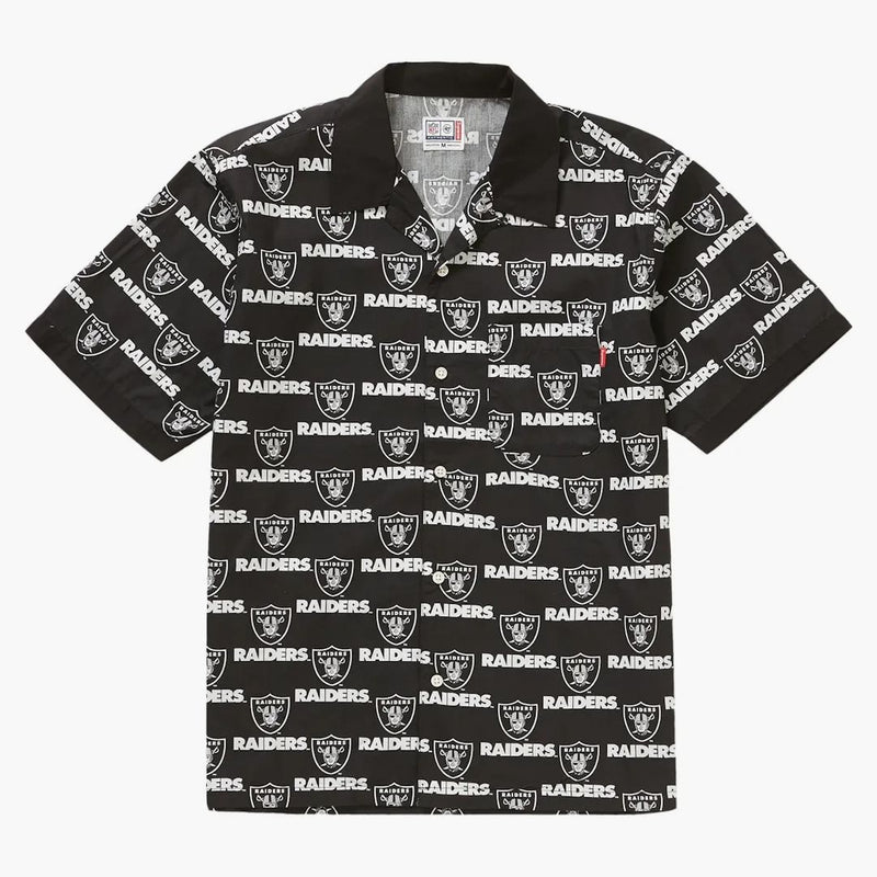 Supreme NFL X Raiders X '47 S/S Shirt Black