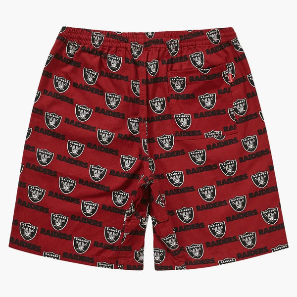 Supreme Nfl X Raiders X '47 Twill Short Light Burgundy