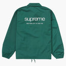 Supreme Nyc Coaches Jacket Green