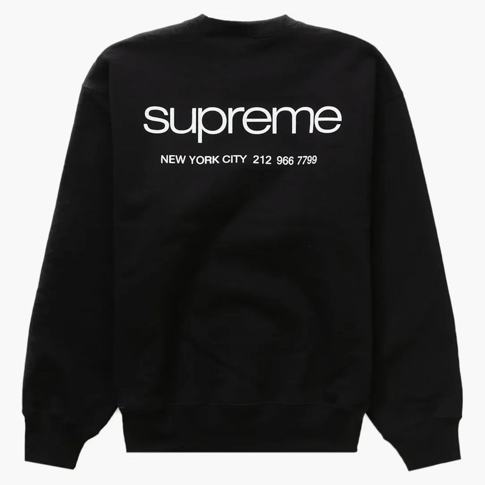 Supreme NYC Crewneck ブラックL se1184r SupremeNYCCrewneckBlack_1000x.