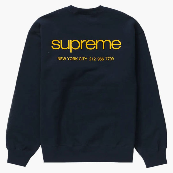 Supreme NYC Crewneck Navy