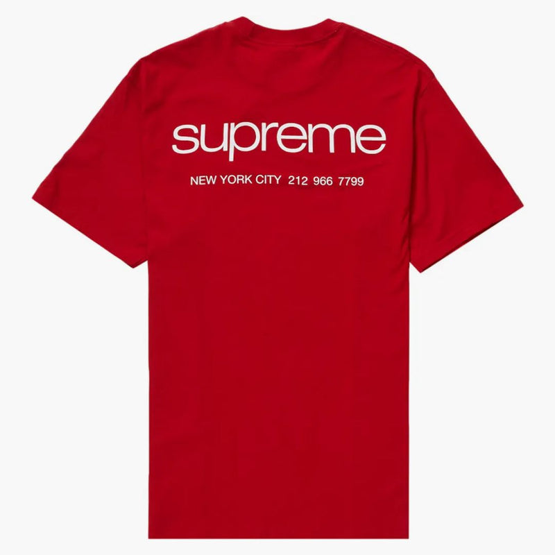 Supreme nyc tea red