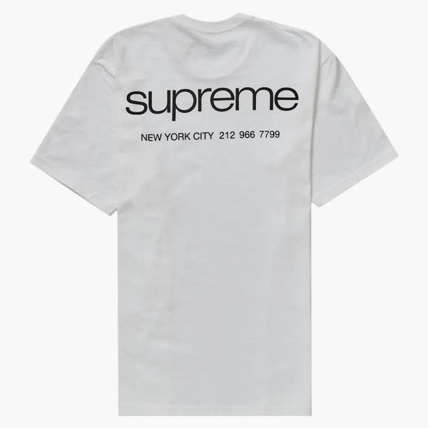 Supreme Nyc Tee White