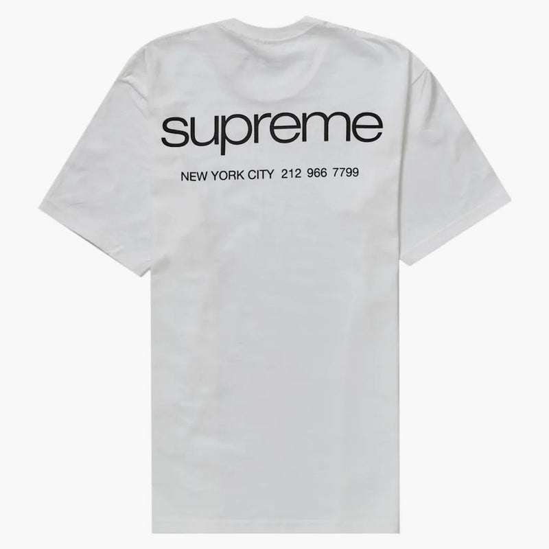 Supreme Nyc Tee White