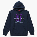 Supreme Ny Hooded Sweatshirt Navy