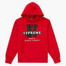 Supreme Ny Hooded Sweatshirt Red