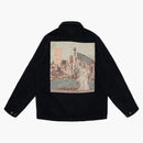 Supreme NY Tapestry Denim Chore Coat Negro