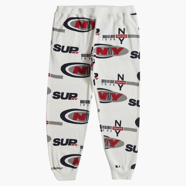 Nejvyšší nejvyšší NY Waffle Thermal Pant White