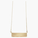 Supreme Name Plate Pendant 14k Gold