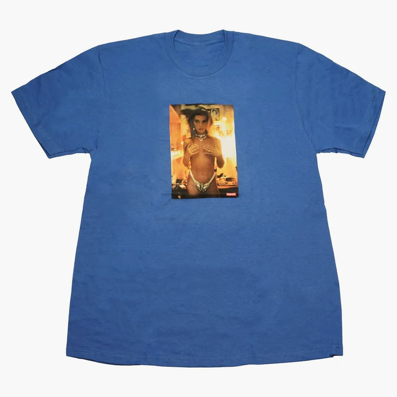 Supreme nan Goldin Kim in Rhinestone Tea Royal