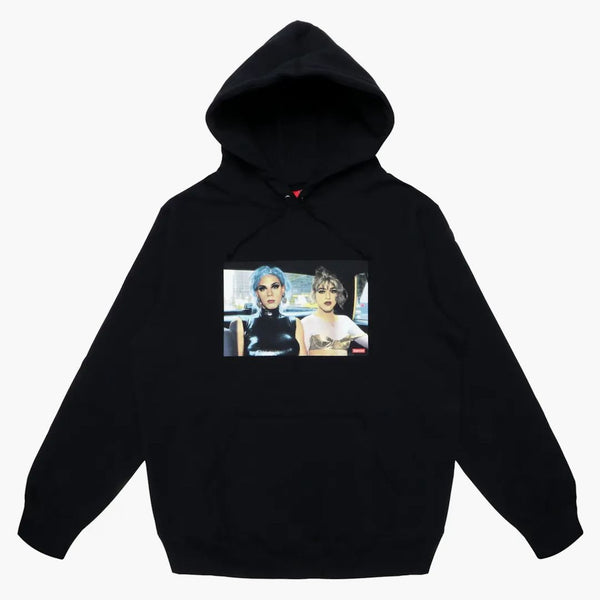 Supreme Nan Goldin Misty och Jimmy Paulette Hooded Sweatshirt svart