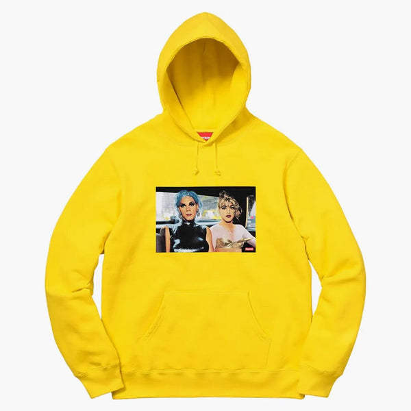 Nejvyšší Nan Goldin Misty a Jimmy Paulette Hooded Mikina Yellow