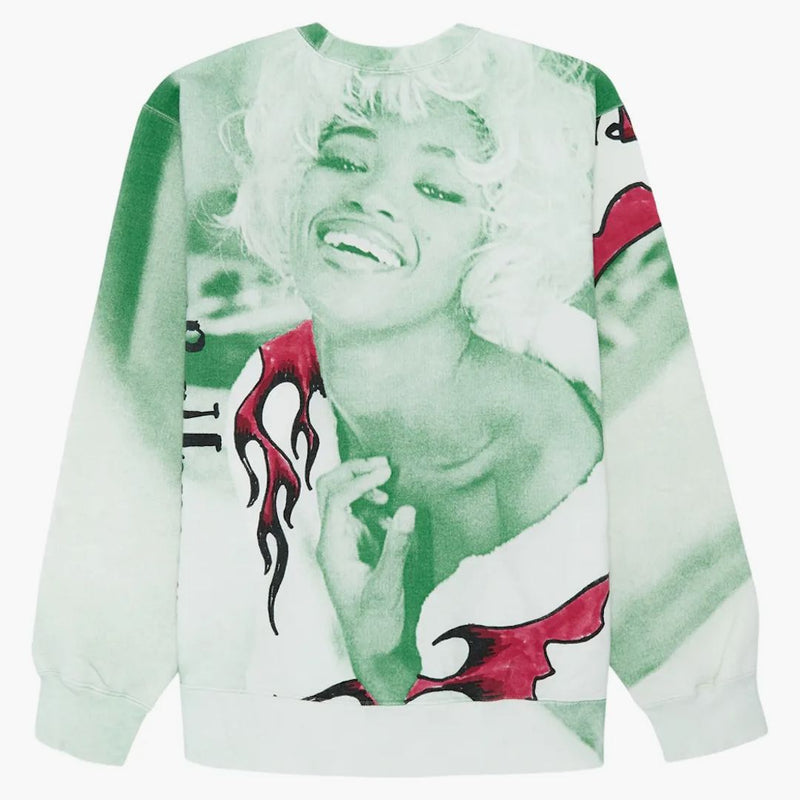 Nejvyšší Naomi Crewneck Green