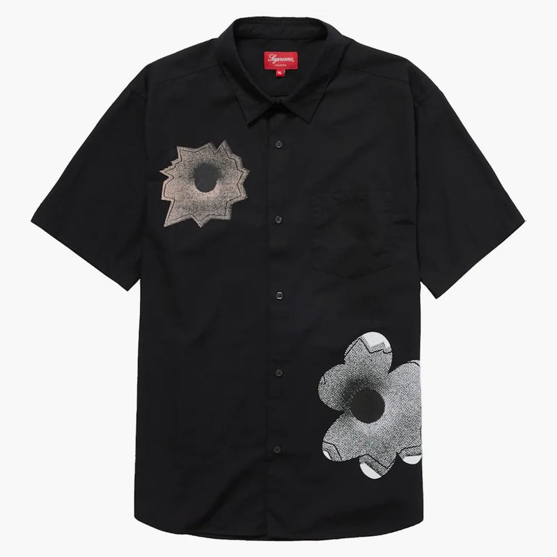 Supreme Nate Lowman S/S Shirt Nero
