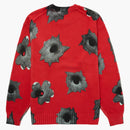 Suprema Nate Lowman suéter rojo