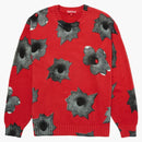 Suprema Nate Lowman suéter rojo