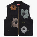 Supremo Nate Lowman Work Vest Black