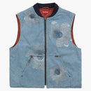 Supreme Nate Lowman Work Vest Denim