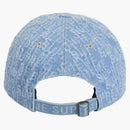 Supreme Needle Punch Denim 6-Panel Blue
