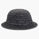 Supreme Needle Punch Denim Crusher Black