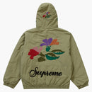 Supreme Needlepoint Hooded Jacket Olive