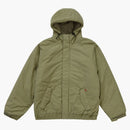Supreme Needlepoint Hooded Jacket Olive