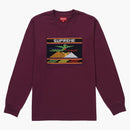 Supreme Needlepoint Patch L/s Top Purple