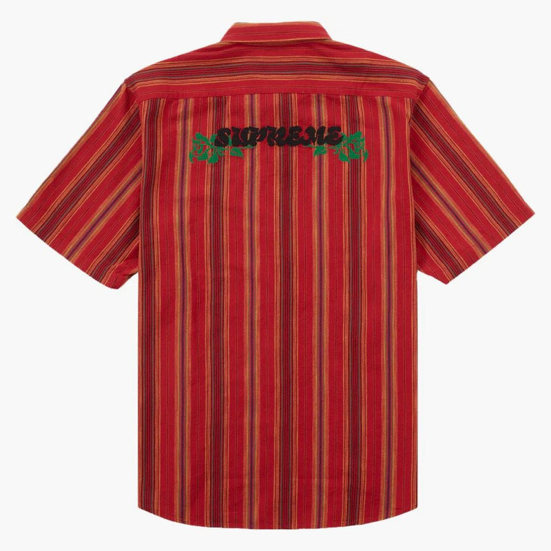 Nejvyšší jehelepoint S/S tričko zlatý pruh