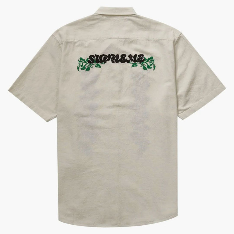 Nejvyšší košile s/s jehla bílá