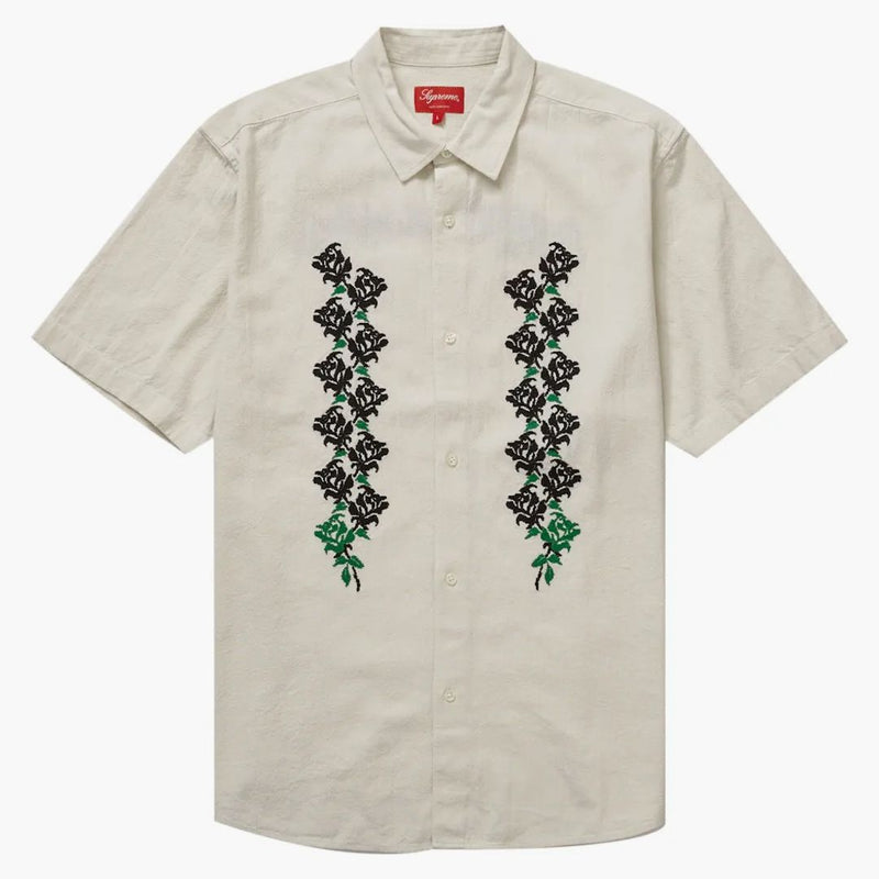 Nejvyšší košile s/s jehla bílá