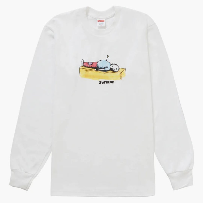 Supreme Neil Blender Arrow l/s tea white white