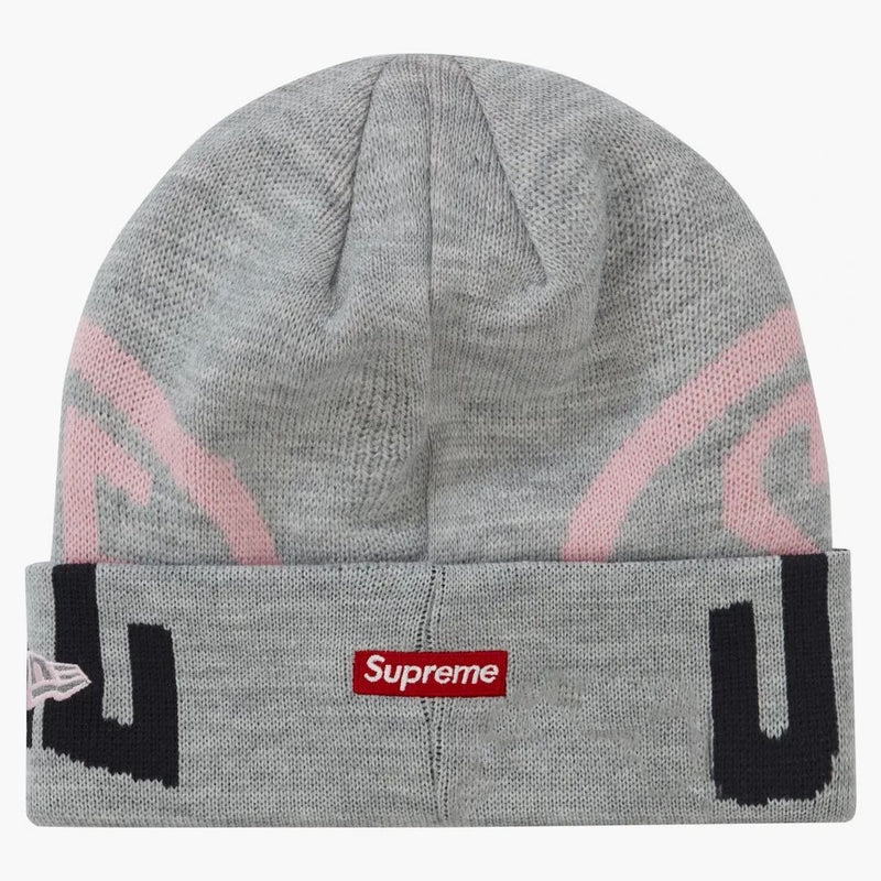Supremo New ERA LOGO 2 TONE BEANIE HEATHER GRIGIO
