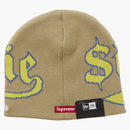 New era accent beanie khaki
