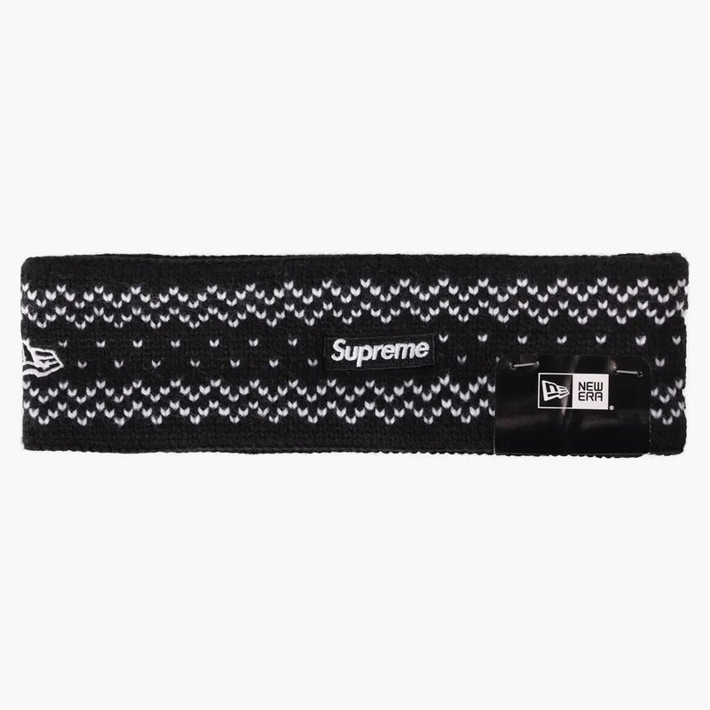 Supreme New Era Arc Logo Headband (FW17) Black