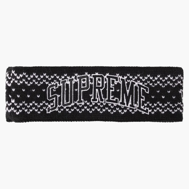 Supreme New Era Arc Logo Headband (FW17) Black