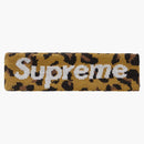 Supreme New era big logo head band (FW18) Leopard