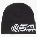 Nejvyšší nová éra Blacklettter Beanie Black