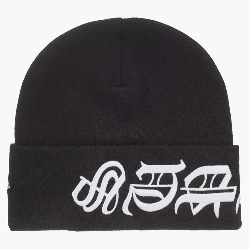 Supreme New era Blacklettter beanie black