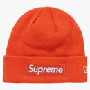Supreme New Era Box Logo Beanie (FW18) Bright Coral