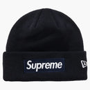 Supreme New Era Box Logo Beanie (FW18) Navy