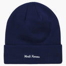 Supreme New Era Box Logo Beanie (FW21) Washed Navy