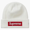 Supreme New Era Box Logo Beanie (FW21) White