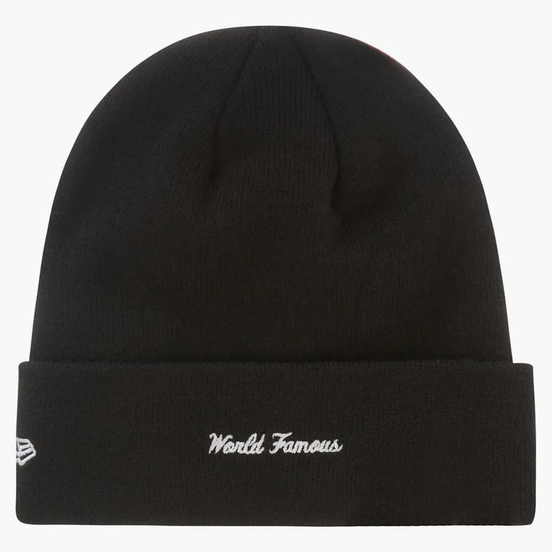 Supreme New Era Box Logo Beanie (fw22) Black