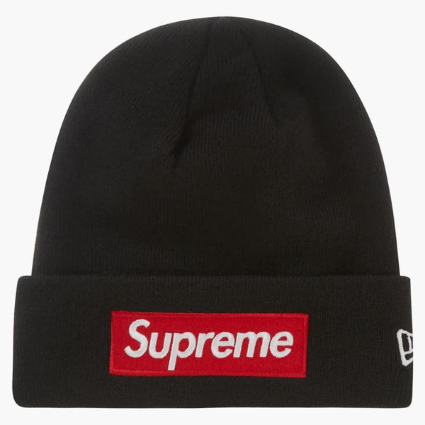 Supreme New Era Box Logo Beanie (FW22) Negro