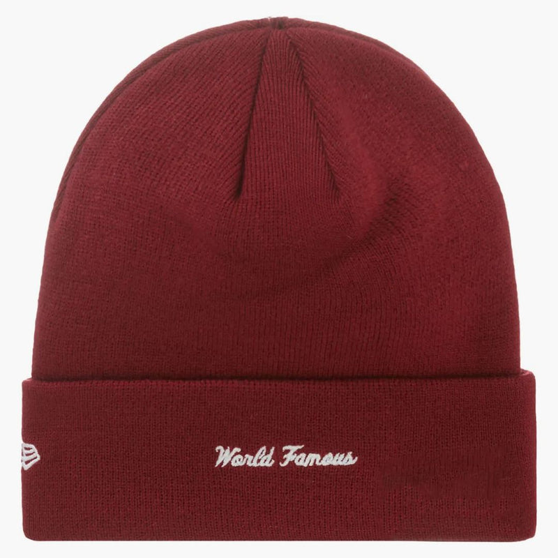 Supreme New ERA Box Logo Beanie (FW22) kardynał