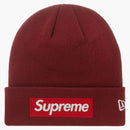 Supreme New Era Box Logo Beanie (FW22) Cardinal