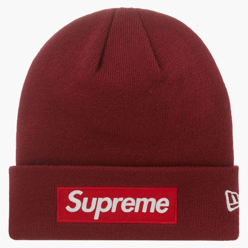 Supreme New ERA Box Logo Beanie (FW22) kardynał