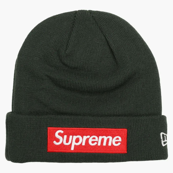 Supreme New Era Box Logo Beanie (FW22) Dark Pine