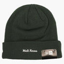 Nejvyšší nová boxová beanie (FW22) tmavá borovice