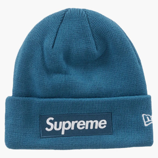 Supreme New Era Box Logo Beanie (FW23) Azul